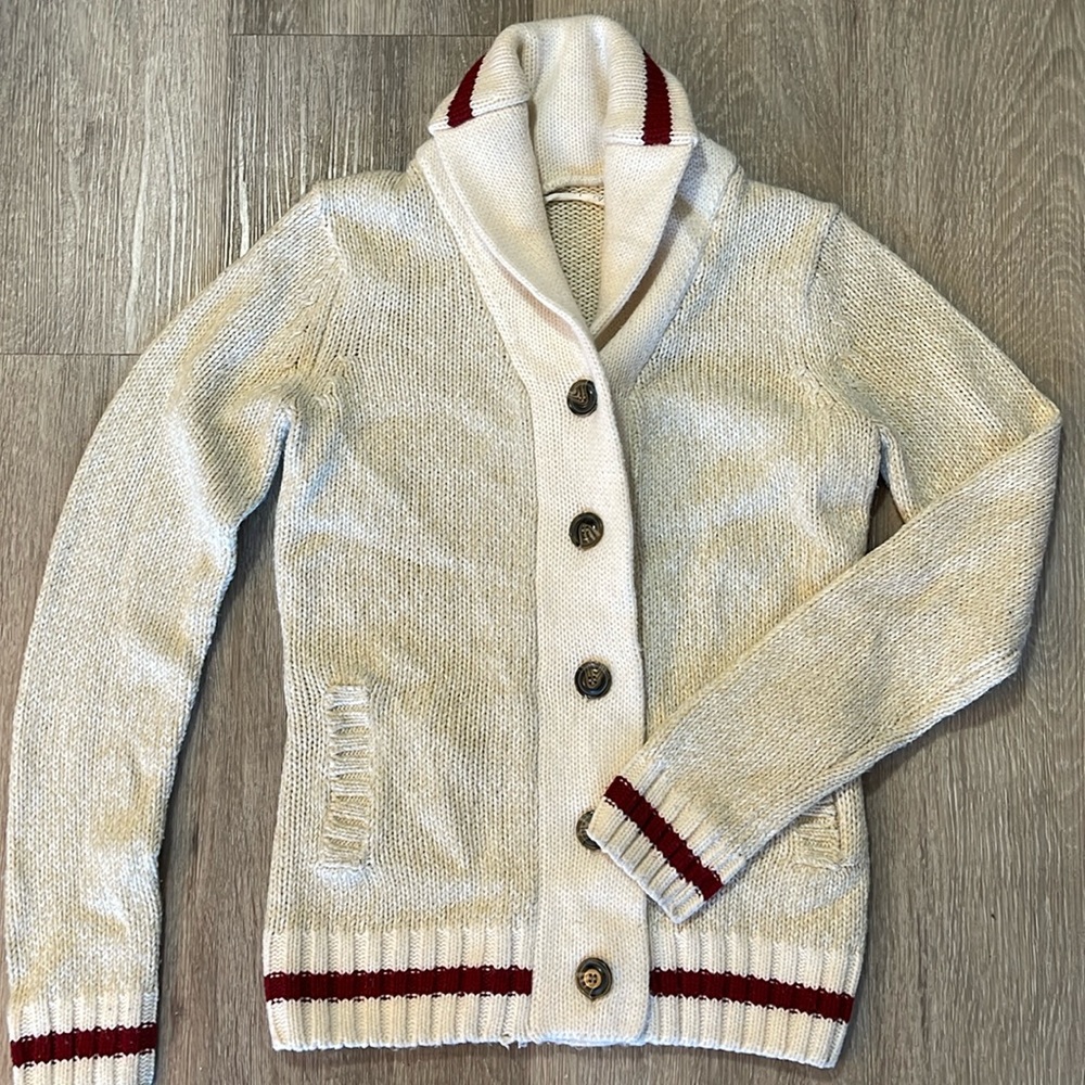Bluenotes Medium Knitted Cardigan Sweater